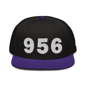 956 Area Code Snapback Hat