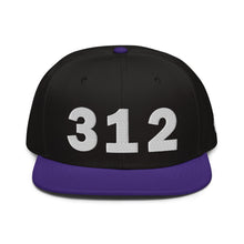 Load image into Gallery viewer, 312 Area Code Snapback Hat