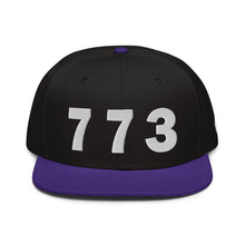 Load image into Gallery viewer, 773 Area Code Snapback Hat