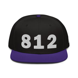 812 Area Code Snapback Hat