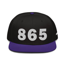 Load image into Gallery viewer, 865 Area Code Snapback Hat