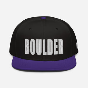 Boulder Colorado Snapback Hat