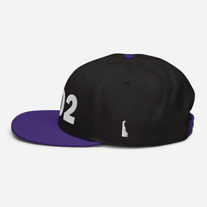 302 Area Code Snapback Hat