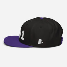 Load image into Gallery viewer, 401 Area Code Snapback Hat