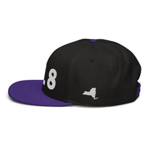 Load image into Gallery viewer, 718 Area Code Snapback Hat