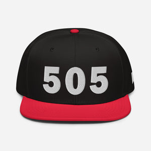 505 Area Code Snapback Hat