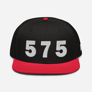 575 Area Code Snapback Hat