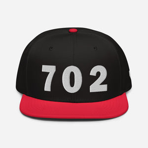 702 Area Code Snapback Hat