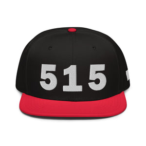 515 Area Code Snapback Hat