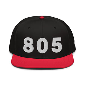 805 Area Code Snapback Hat
