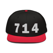 Load image into Gallery viewer, 714 Area Code Snapback Hat