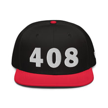 Load image into Gallery viewer, 408 Area Code Snapback Hat