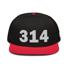 Load image into Gallery viewer, 314 Area Code Snapback Hat