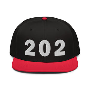 202 Area Code Snapback Hat