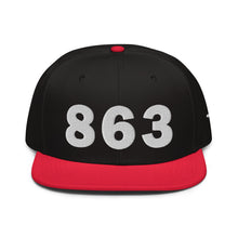 Load image into Gallery viewer, 863 Area Code Snapback Hat