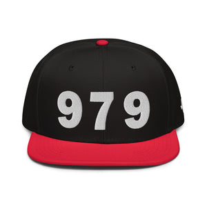 979 Area Code Snapback Hat