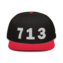 Load image into Gallery viewer, 713 Area Code Snapback Hat