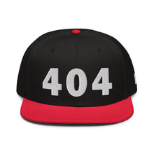 Load image into Gallery viewer, 404 Area Code Snapback Hat