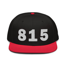 Load image into Gallery viewer, 815 Area Code Snapback Hat