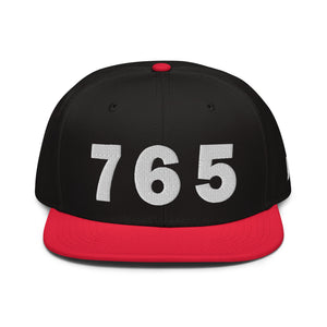 765 Area Code Snapback Hat