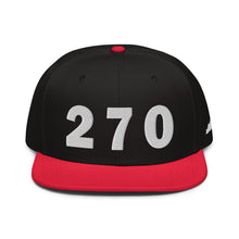 Load image into Gallery viewer, 270 Area Code Snapback Hat