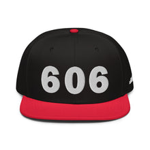 Load image into Gallery viewer, 606 Area Code Snapback Hat