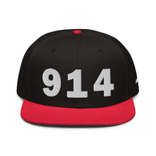 Load image into Gallery viewer, 914 Area Code Snapback Hat