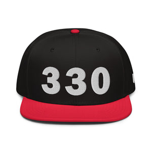 330 Area Code Snapback Hat