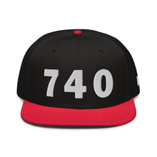 Load image into Gallery viewer, 740 Area Code Snapback Hat