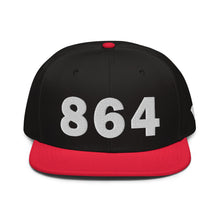 Load image into Gallery viewer, 864 Area Code Snapback Hat