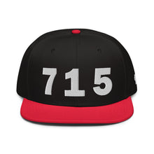 Load image into Gallery viewer, 715 Area Code Snapback Hat