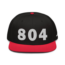 Load image into Gallery viewer, 804 Area Code Snapback Hat