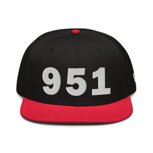 Load image into Gallery viewer, 951 Area Code Snapback Hat