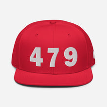 Load image into Gallery viewer, 479 Area Code Snapback Hat