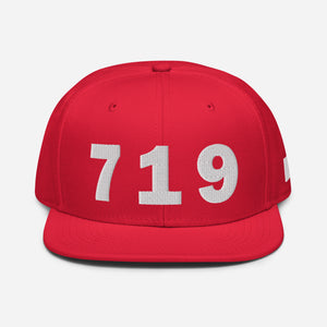 719 Area Code Snapback Hat