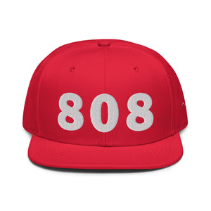 808 Area Code Snapback Hat