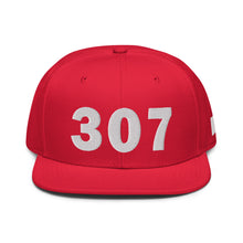 Load image into Gallery viewer, 307 Area Code Snapback Hat