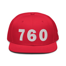 Load image into Gallery viewer, 760 Area Code Snapback Hat