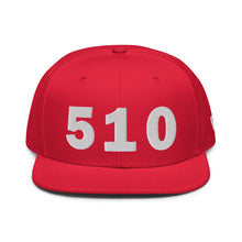 Load image into Gallery viewer, 510 Area Code Snapback Hat