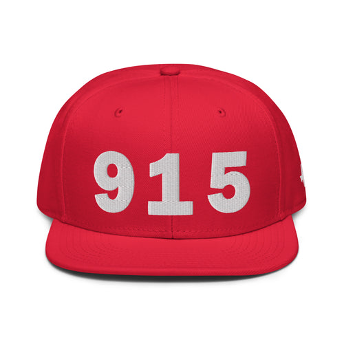 915 Area Code Snapback Hat