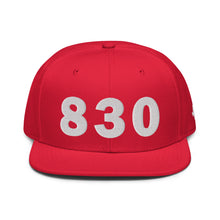 Load image into Gallery viewer, 830 Area Code Snapback Hat