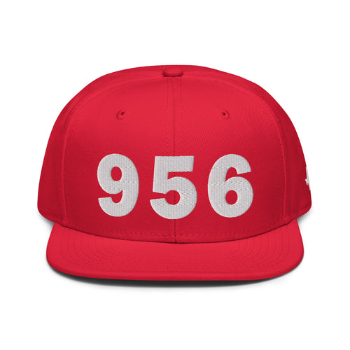 956 Area Code Snapback Hat