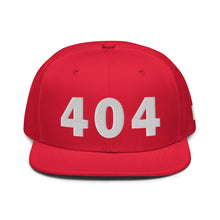 Load image into Gallery viewer, 404 Area Code Snapback Hat