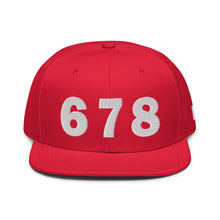 Load image into Gallery viewer, 678 Area Code Snapback Hat