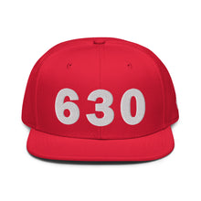 Load image into Gallery viewer, 630 Area Code Snapback Hat