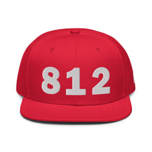 Load image into Gallery viewer, 812 Area Code Snapback Hat