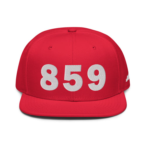 859 Area Code Snapback Hat