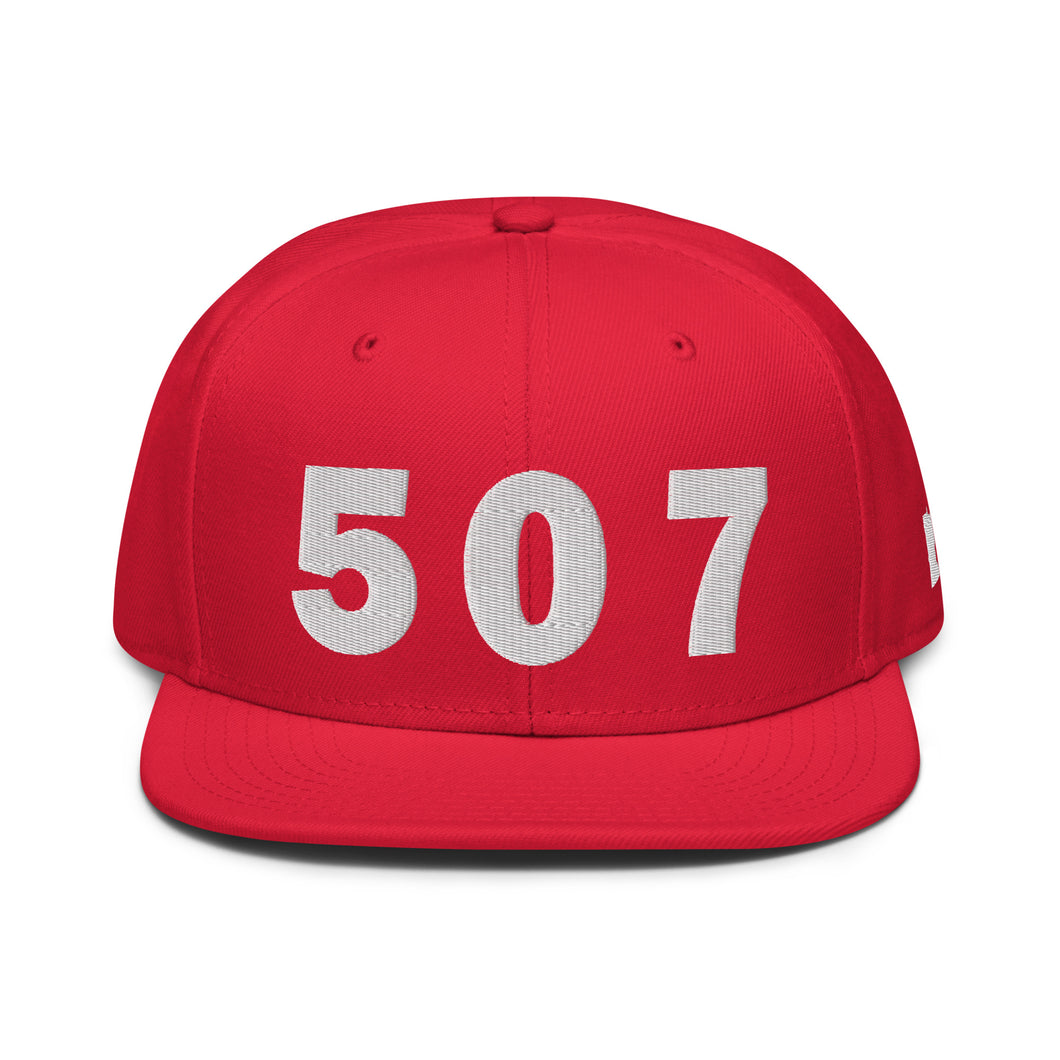 507 Area Code Snapback Hat