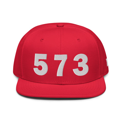 573 Area Code Snapback Hat