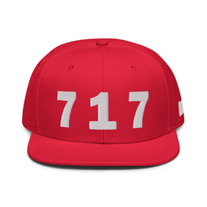 717 Area Code Snapback Hat